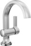 Albion Chrome Single Hole Bathroom Faucet with Pop-Up Drain