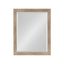 Rustic Brown Full-Length 21x27 Rectangular Wood Mirror