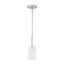 Carmine 12'' Brushed Nickel Minimalistic Pendant Light