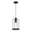 Tafo Modern Industrial Matte Black Pendant Light