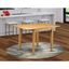 Transitional Oak Extendable Dining Table with Drop Leaves