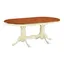 Contemporary Round Reclaimed Wood Extendable Dining Table