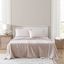 Twin Tan Polyester Percale Solid Sheet Set