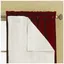 White Polyester Blackout Thermal Curtain Liner Pair, 54" x 92"