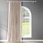 Eggnog Extra Wide Blackout Polyester Puddle Length Curtain Panel