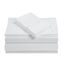 King White Egyptian Cotton Deep Pocket Sheet Set