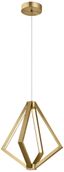 Champagne Gold 6-Light LED Indoor/Outdoor Pendant