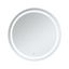 Frameless Silver LED Bathroom Vanity Mirror with Touch Sensor