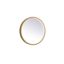 Pier Brass Rectangular LED Hardwired Mirror with Dimmable Light