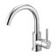 Chrome Single Handle Corrosion Resistant Bathroom Faucet