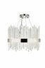 Dallas 20" Chrome and Crystal 14-Light Chandelier