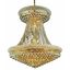 Primo 36" Gold Crystal 28-Light Royal Cut Chandelier