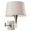 Transitional Polished Chrome Dimmable LED Swingarm Sconce