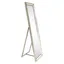 Bronze and Silver Beveled Full Length Wall Mirror