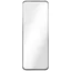 Sleek Rectangular 48" Silver Brushed Stainless Steel Wall Mirror