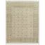 Beige Hand-Knotted Wool Traditional Rectangular Rug 5'6" x 8'6"