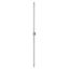 Satin Aluminum Dual-Light Dimmable LED Sconce, 96" Height