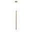 Navada Antique Brass Gold Sleek LED Indoor/Outdoor Pendant