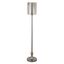 Aurora Adjustable 68'' Silver Mercury Glass Floor Lamp