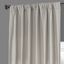 Fresh Khaki 96" Linen Room Darkening Curtain Panel