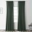 Dark Mallard Polyester Blackout Curtain Panel 50" x 96"