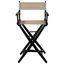 Extra-Wide Solid American Hardwood Director's Chair with Natural Canvas