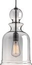 Graphite Glass Chess-Piece Pendant Light