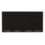 Sitka Modern Black Wengue Wall Cabinet with Metal Racks