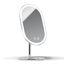 Vera Chrome Finish Oval LED Lighted Vanity Magnifying Mirror