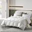 Twin Organic Cotton White Down Feather Bedspread