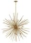 Tryst Burnished Gold 16-Light Sputnik Chandelier