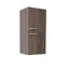 Modern Gray Oak Wall Mounted Bathroom Linen Cabinet with Soft Close Doors