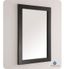 Hartford 20" x 30" Rectangular Black Wood Bathroom Vanity Mirror