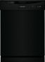 Frigidaire 24" Black Front-Control Built-In Dishwasher