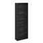 Espresso 6-Tier Adjustable Open Storage Bookcase