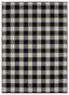 Country Living Tufted Buffalo Plaid 5' x 7' Black/Ivory Area Rug