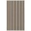 Nantucket Stripe Earth Tone Tufted Area Rug 3' x 5'