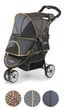 Gold Nugget All-Terrain Pet Stroller with Mesh Canopy