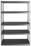 Hammered Granite 48" Wide 5-Shelf Laminate Storage Rack