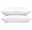 Queen White Goose Down 400 Thread Count Bed Pillow Set