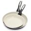 Black Aluminum Ceramic Nonstick 8" and 10" Frying Pan Set