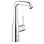 Chrome Modern Single Hole Vessel Bathroom Faucet