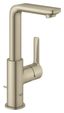 Lineare Sleek Single-Handle L-Size Bathtub Faucet in Brushed Nickel