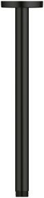 Matte Black 12" Ceiling Mount Shower Arm