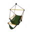 Hammaka Cradle Air Swing Chair in Hunter Green with Detachable Armrests