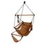 Natural Tan Zero-Gravity Hammock Chair with Hardwood Dowels