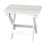 Highwood White Folding Adirondack Side Table