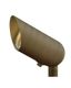 Matte Bronze LED Outdoor Spotlight with Clear Lens