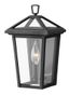 Museum Black Aluminum Outdoor Wall Lantern with Clear Glass