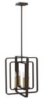 Buckeye Bronze 4-Light Candelabra Foyer Pendant